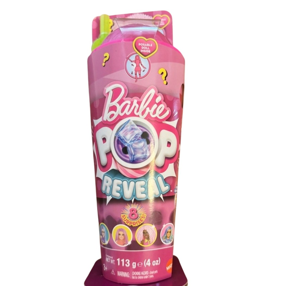 Barbie Pop Reveal Fruit Series Doll with 8 Surprises